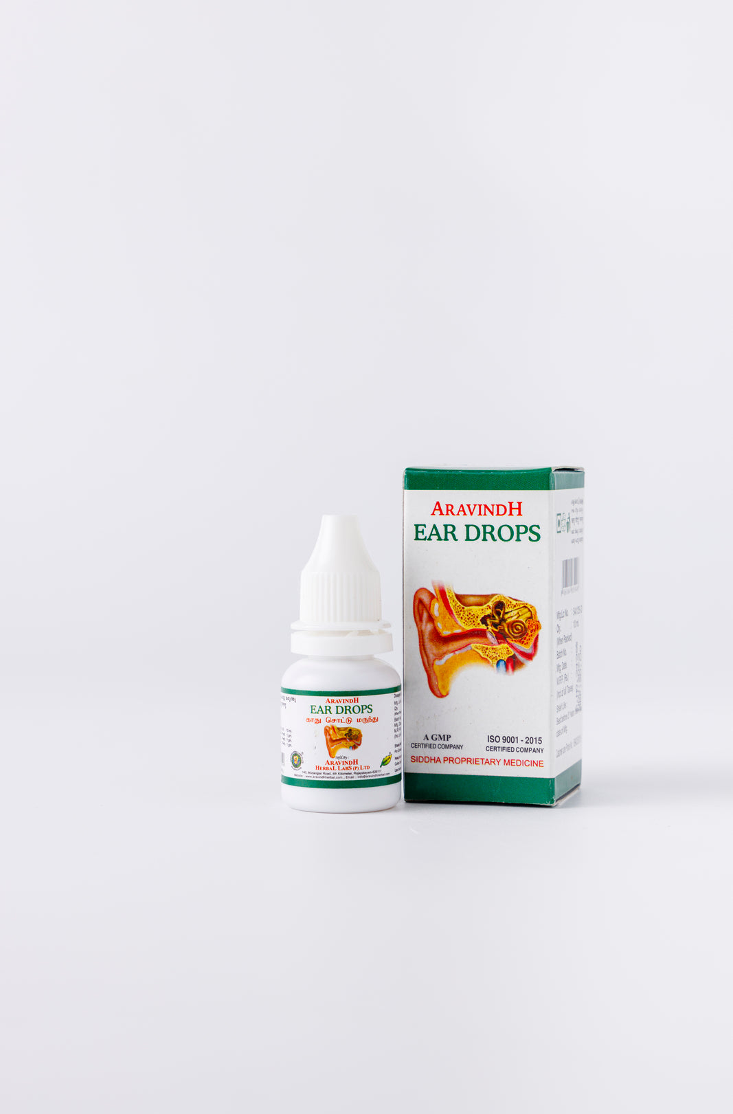 Ear Drops: Natural Herbal Support for Ear Comfort and Wellness