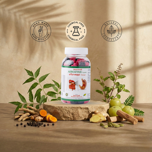 Aerozyme Capsule – Herbal Support for Digestive Comfort & Ease