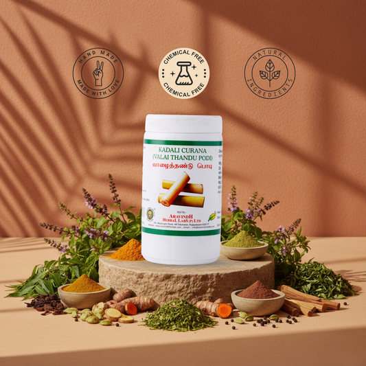 Valaithandu Podi: Ayurvedic Herbal Powder for Detoxification
