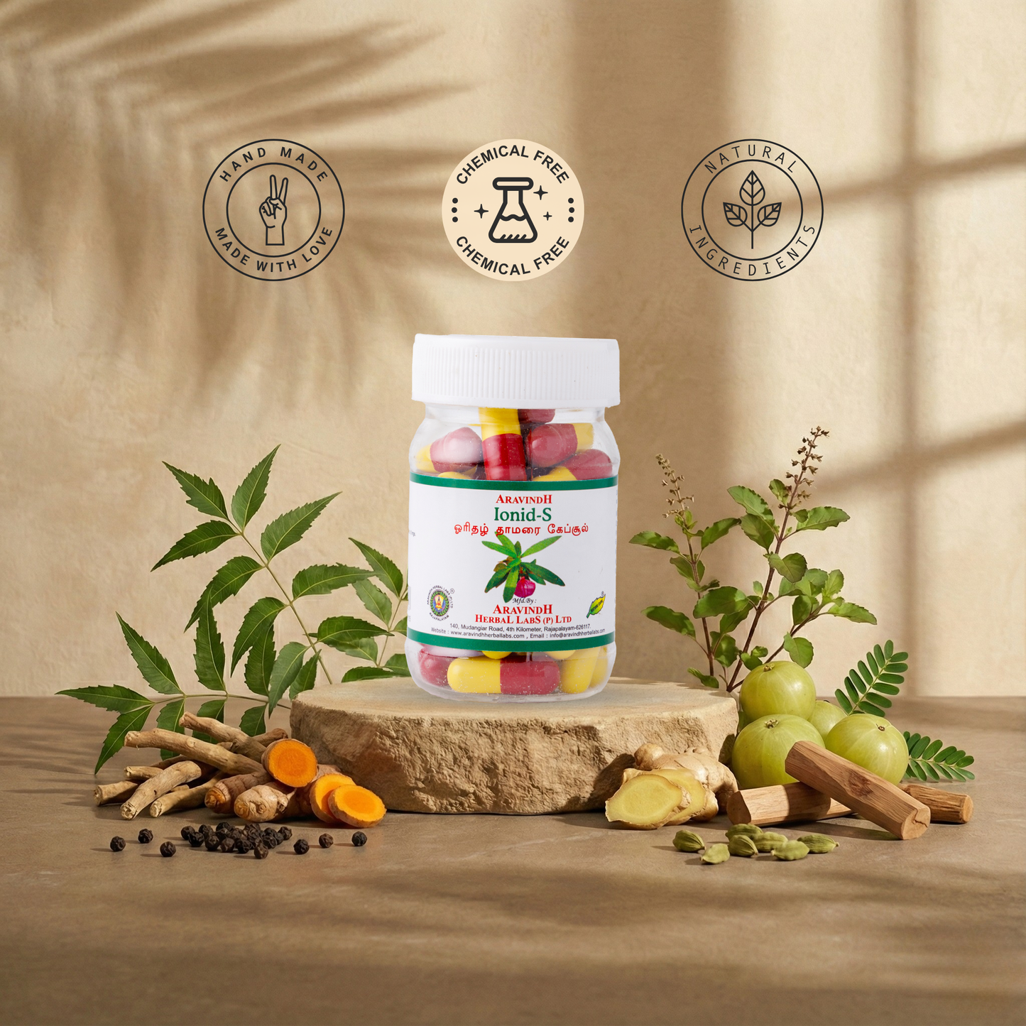 Support Immunity and Enhance Vitality with Ionid-S Capsules: A Traditional Siddha Formula