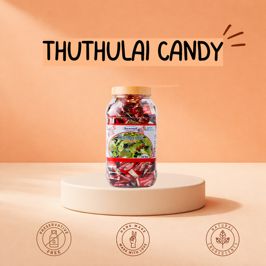 Thuthulai Candy – Traditional Siddha Herbal Candy for Throat & Respiratory Wellness