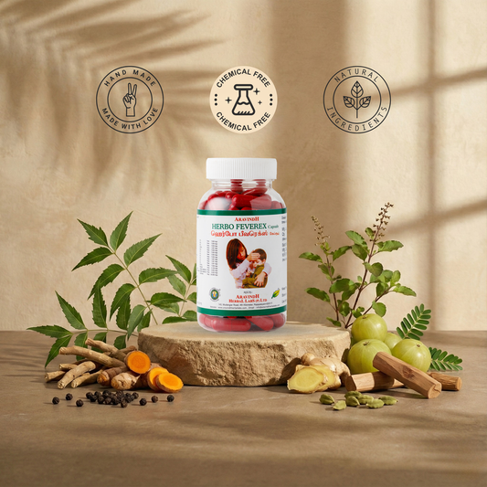 Herbofeverex Capsule: Natural Siddha Support for Seasonal Wellness and Body Comfort