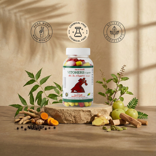 Vitoherb Capsule: Natural Herbal Support for Vitality and Wellness