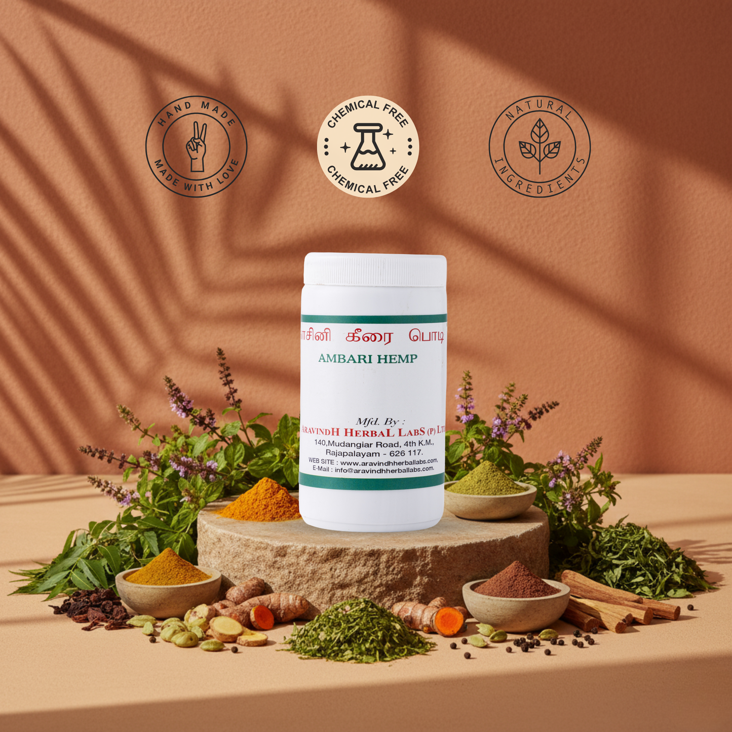 Kasini Keerai Podi: Ayurvedic Powder for Urinary, Kidney & Liver Wellness