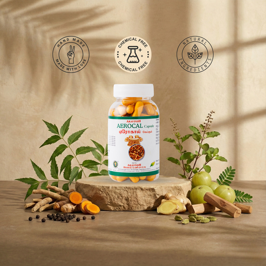 Aerocal Capsules: Siddha Support for Overall Musculoskeletal Wellness