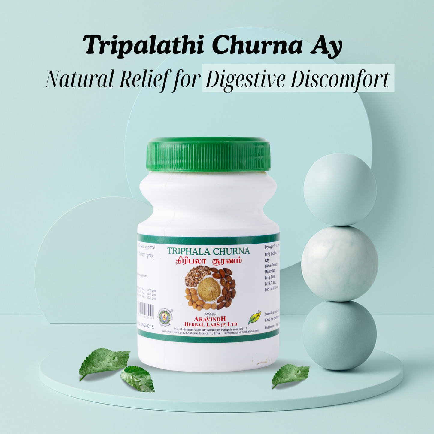 Tripalathi Churna Ay: Natural Relief for Digestive Discomfort