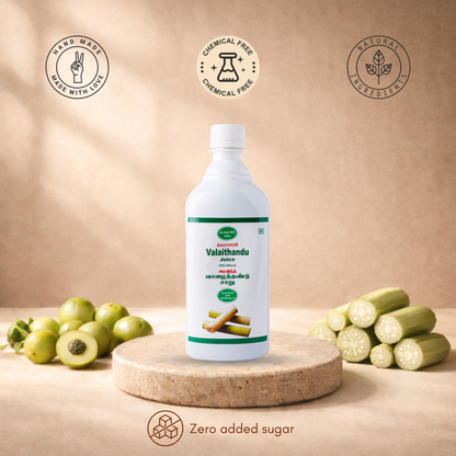 Valaithandu Juice - Natural Siddha Support for Kidney & Urinary Health