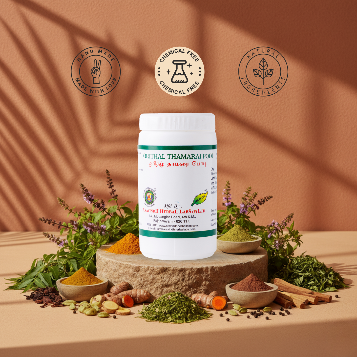 Orithal Thamarai Podi: Traditional Herbal Support for Vitality and Everyday Wellness