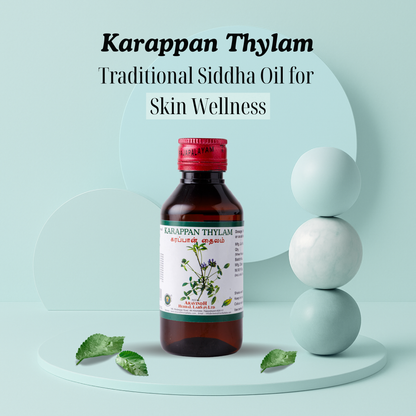 Karappan Thylam – Siddha Support for Skin Wellness