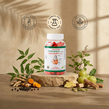 Thyroidinil Capsules: Natural Herbal Support for Thyroid Wellness