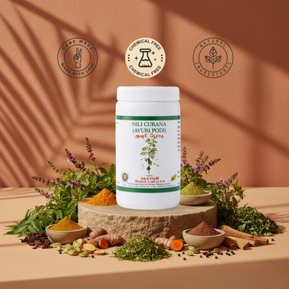 Enhance Your Natural Radiance with Organic Avuri Podi (Indigo Leaf Powder)