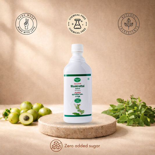 Mookirattai Juice - Support Natural Fluid Balance & Bone Wellness with Siddha