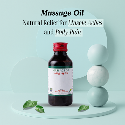 Massage Oil – Natural Support for Muscle Ease and Body Comfort