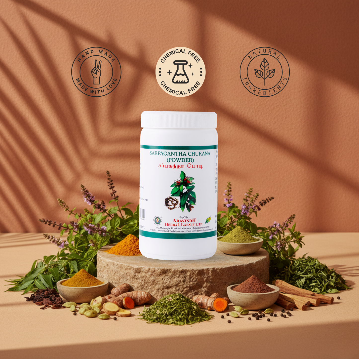 Sarpagandha Podi: Traditional Ayurvedic Support for Vascular Wellness