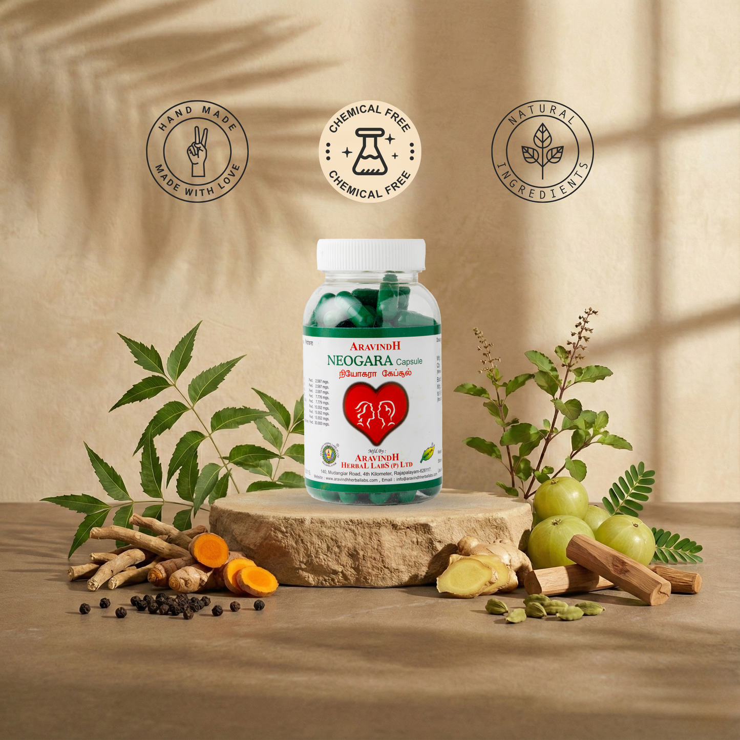 Neogara Capsule: Natural Siddha Support for Men's Vitality and Overall Wellness
