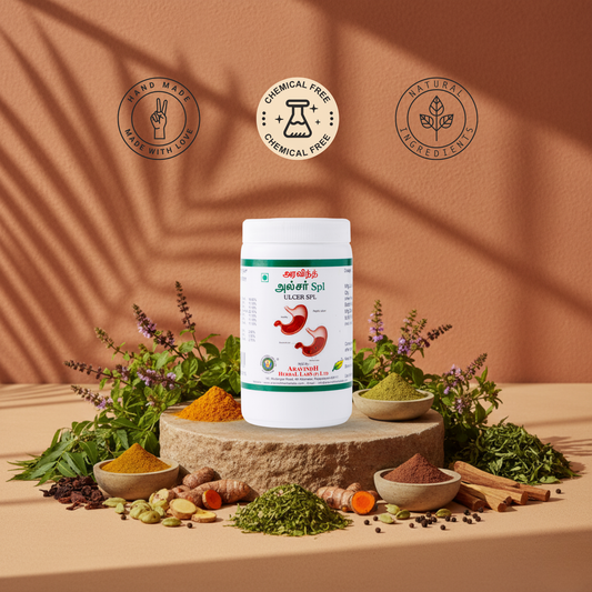 Ulcer Spl – Traditional Siddha Herbal Blend for Digestive Wellness