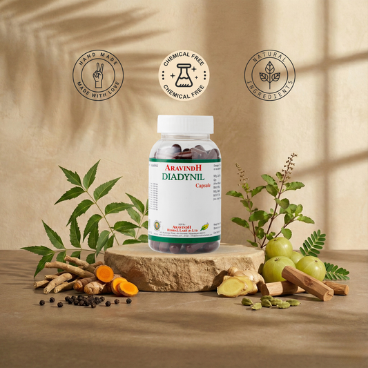 Diadynil Capsule – Siddha Herbal Support for Digestive Wellness