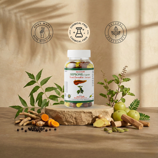 Bepsonil Capsule – Siddha Herbal Support for Metabolic and Glycemic Balance