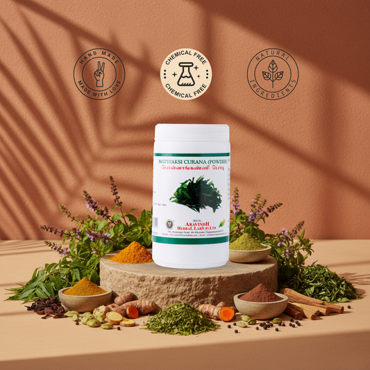 Enhance Your Natural Radiance: Matsyaksi Curana (Ponnangkanni Podi)