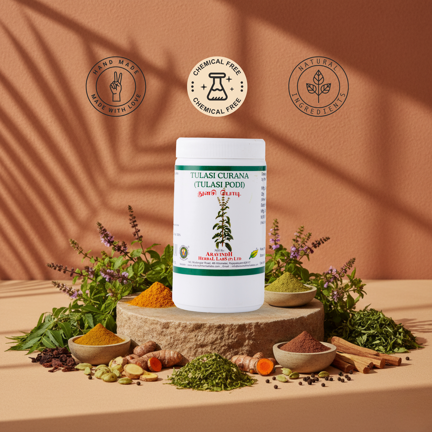 Thulasi Podi: Traditional Herbal Support for Immunity and Everyday Wellness