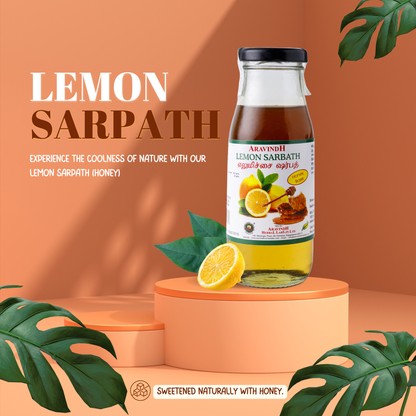 Refreshingly Healthy Lemon Sarpath (honey) - Natural Remedy for Cooling Body Heat