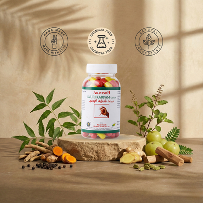 Avuri Karpam Capsule: Natural Siddha Support for Detoxification and Respiratory Wellness