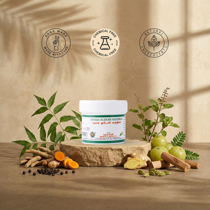 Swasa Kudori: Traditional Siddha Support for Cough & Respiratory Wellness