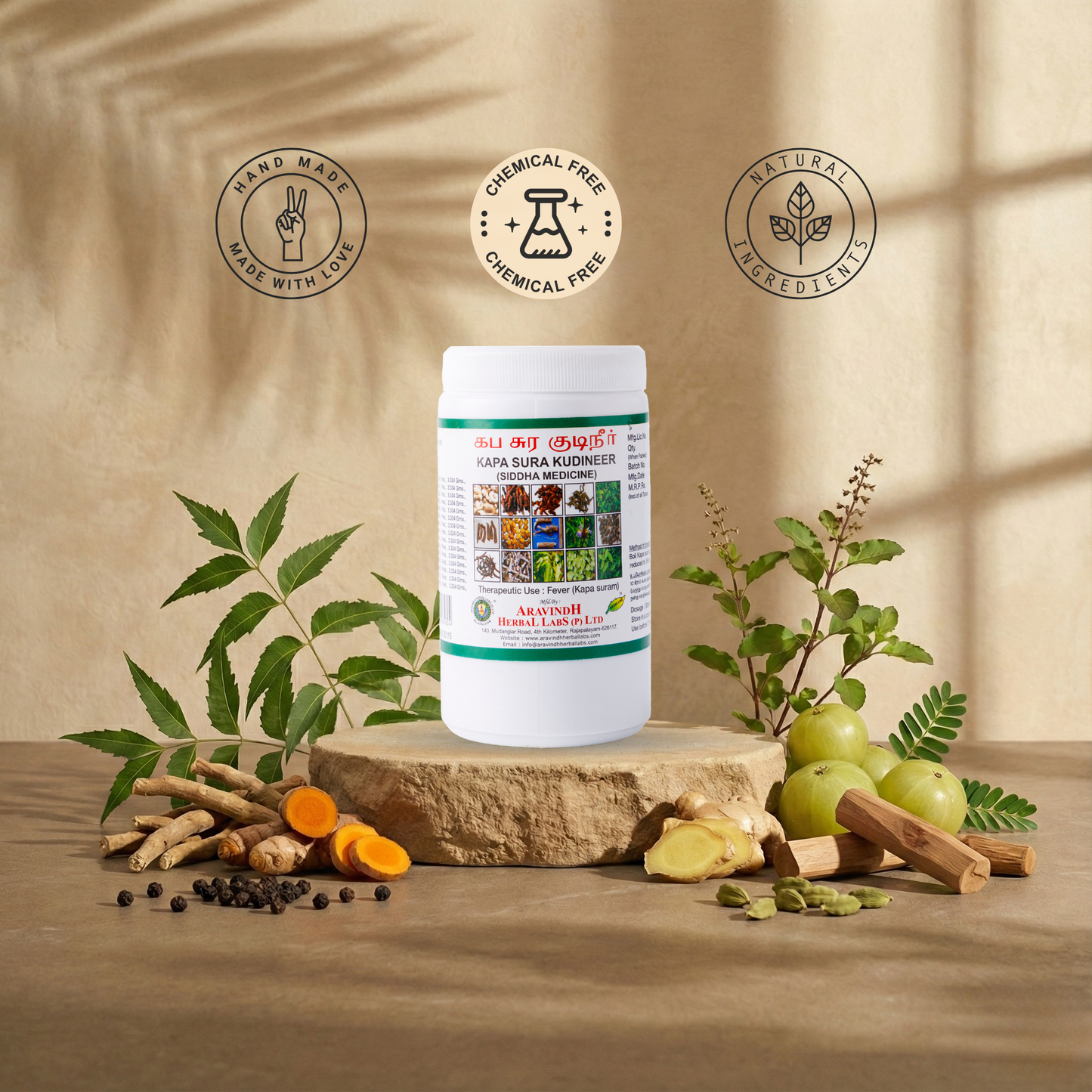 Kabhasura Kudineer – Traditional Siddha Herbal Blend for Immune Wellness