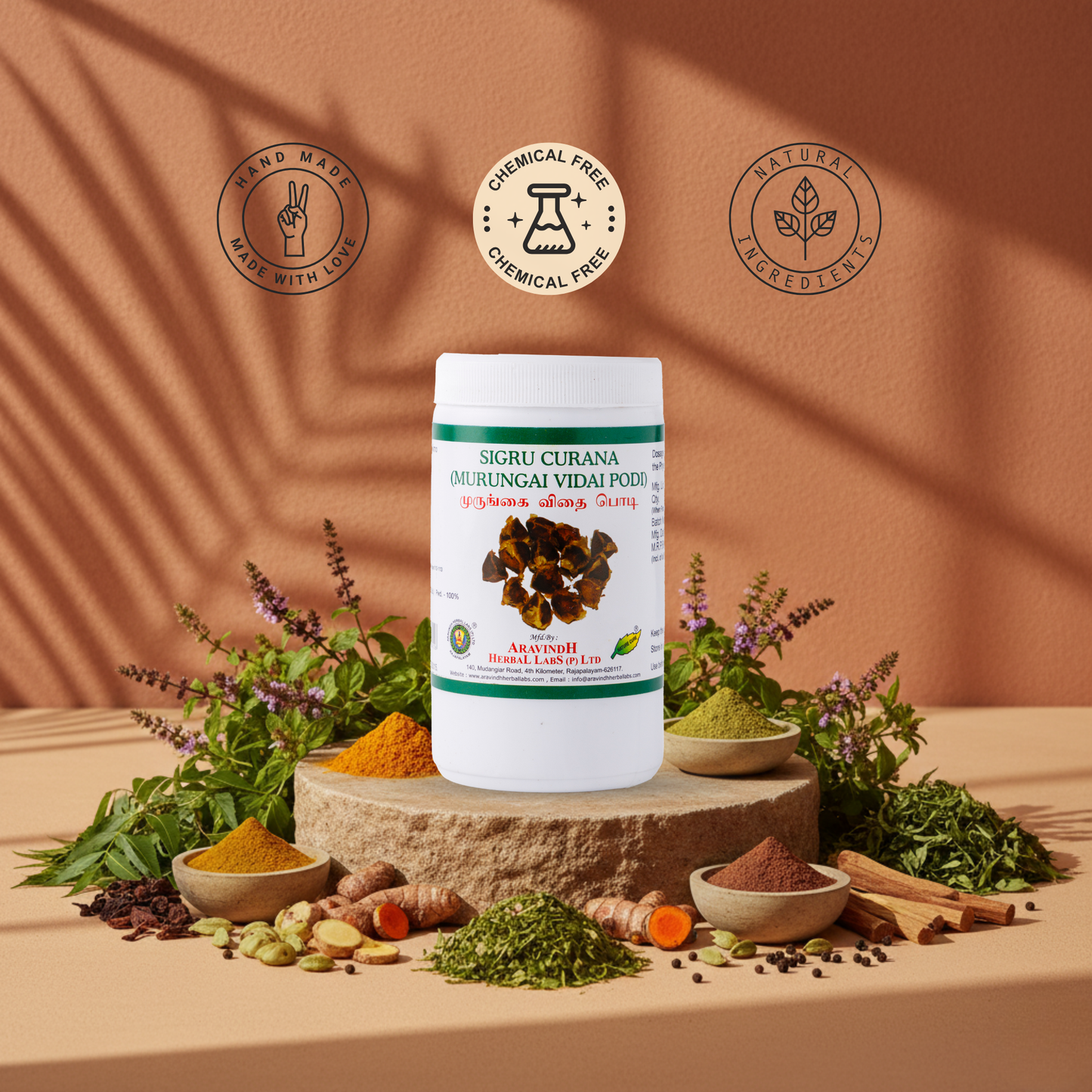 Experience Enhanced Vitality with Murungai Vidai Podi: A Holistic Herbal Solution for Body Strength