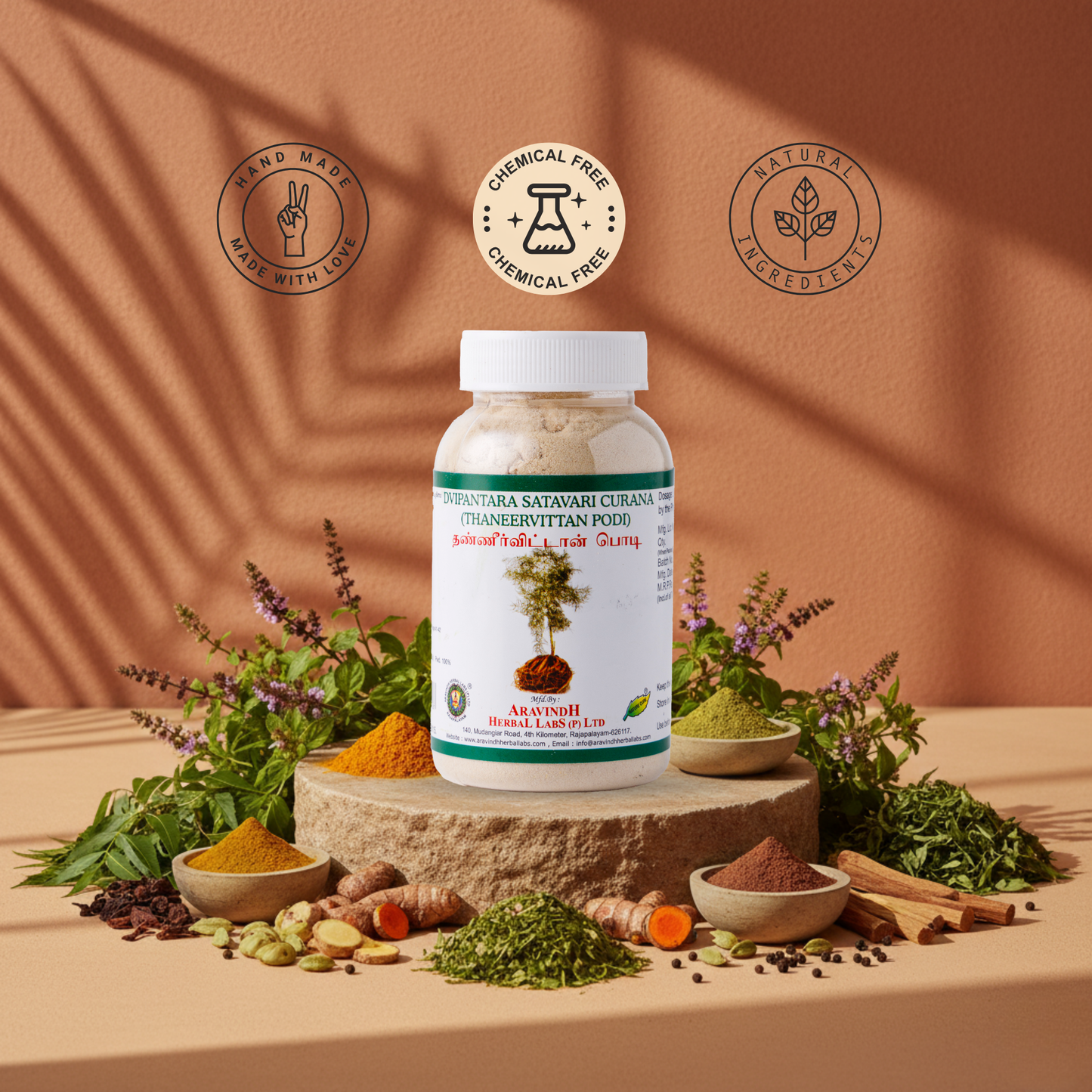 Thaneervittan Podi: Traditional Herbal Support for Vitality and Everyday Balance