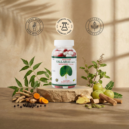 Vallarai Capsule: Natural Siddha Support for Memory and Cognitive Wellness