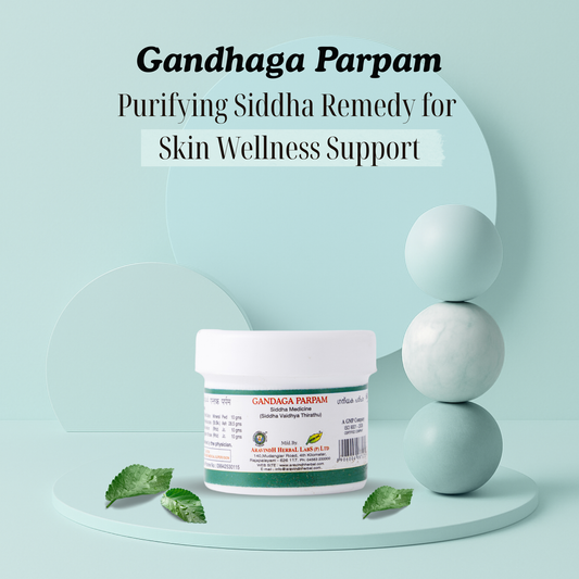Gandhaga Parpam – Traditional Siddha Formulation for Skin Wellness Support