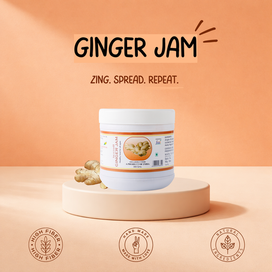 Relieve Indigestion & Soothe Stomach Discomfort with Ginger Jam