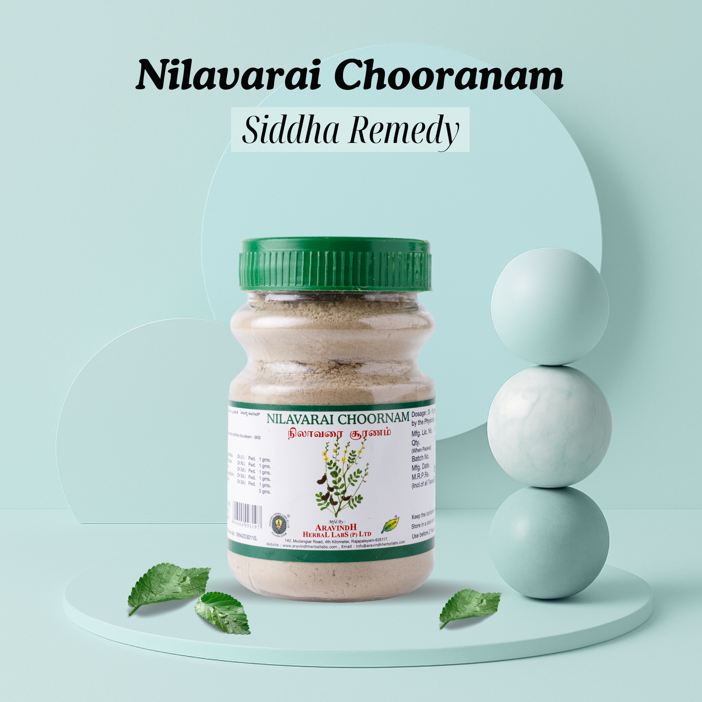 Combat Digestive Disorders Naturally with Nilavarai Chooranam - Siddha Remedy