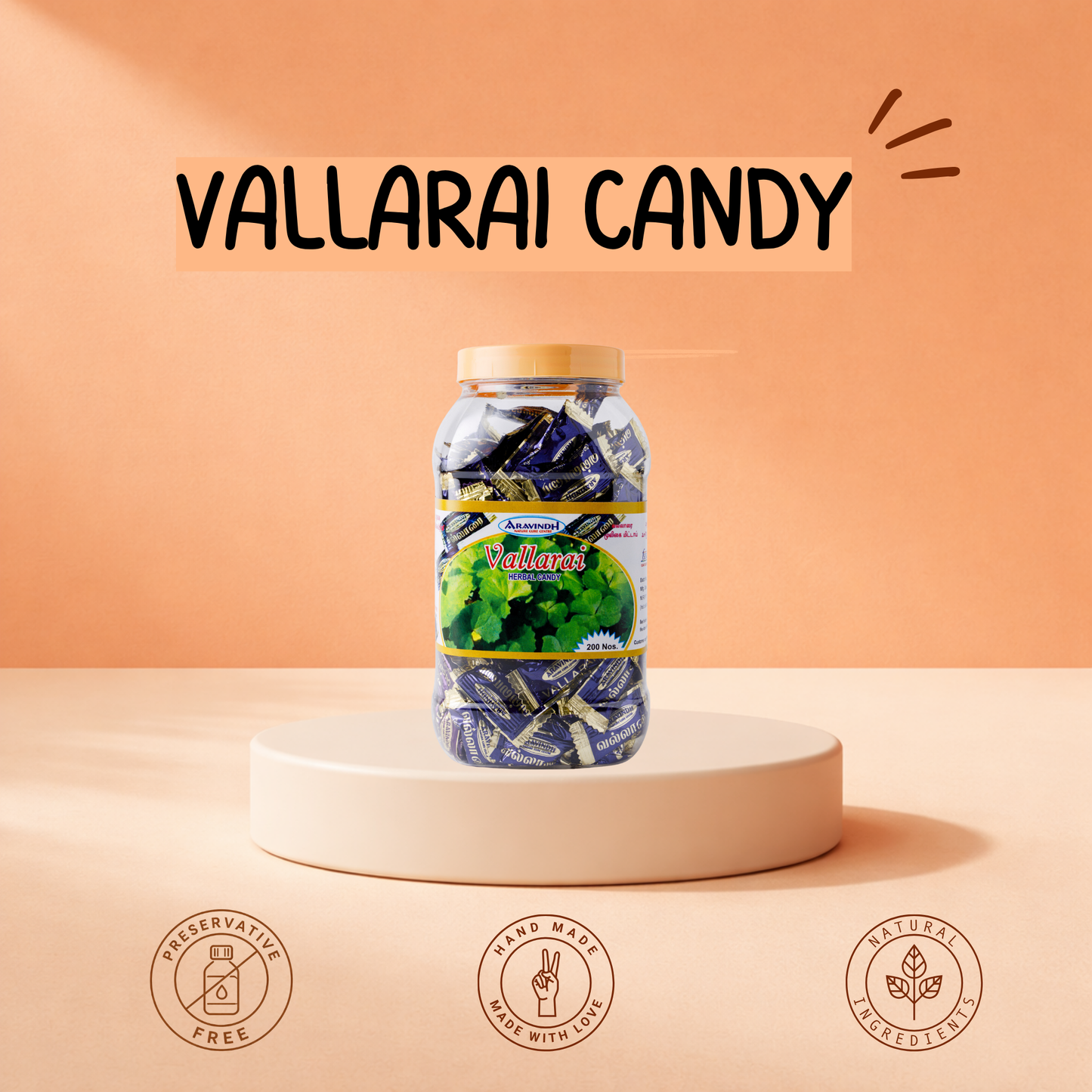 Combat Mental Fatigue Naturally with Vallarai Candy - Siddha Remedy