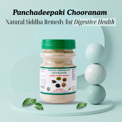 Panchadeepaki Chooranam: Natural Siddha Remedy for Digestive Health