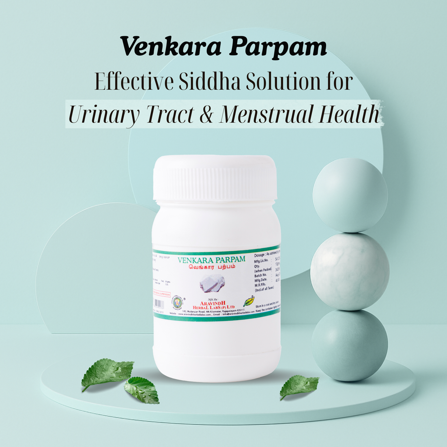 Venkara Parpam: Traditional Siddha Support for Urinary Wellness and Body Balance