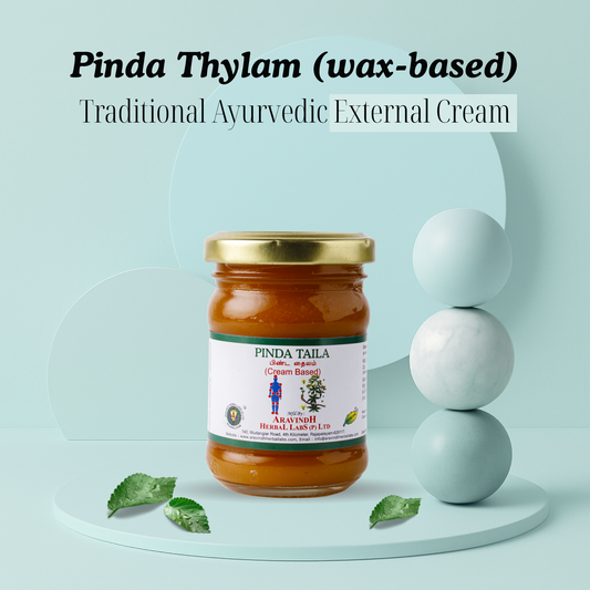 Pinda Thylam (wax-based) – Ayurvedic Support for Muscle Comfort and Body Wellness