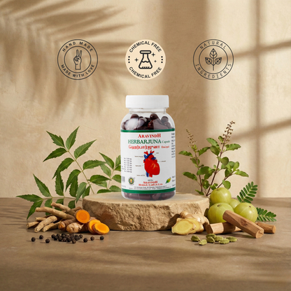 Herbarjuna Capsule: Natural Support for Cardiovascular Wellness and Vitality