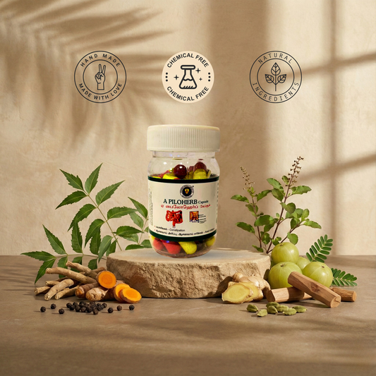 Herbal Support for Digestive & Anorectal Comfort – A Piloherb Capsules