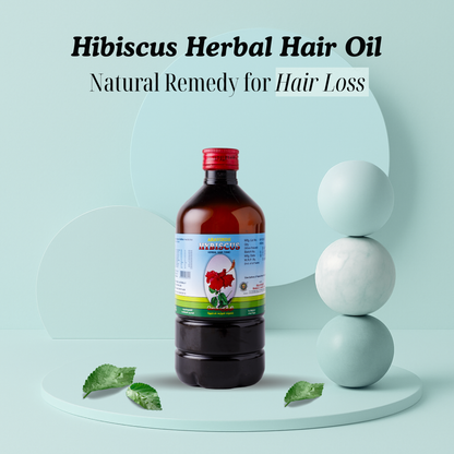 Hibiscus Herbal Hair Oil: Natural Care for Healthy, Nourished Hair