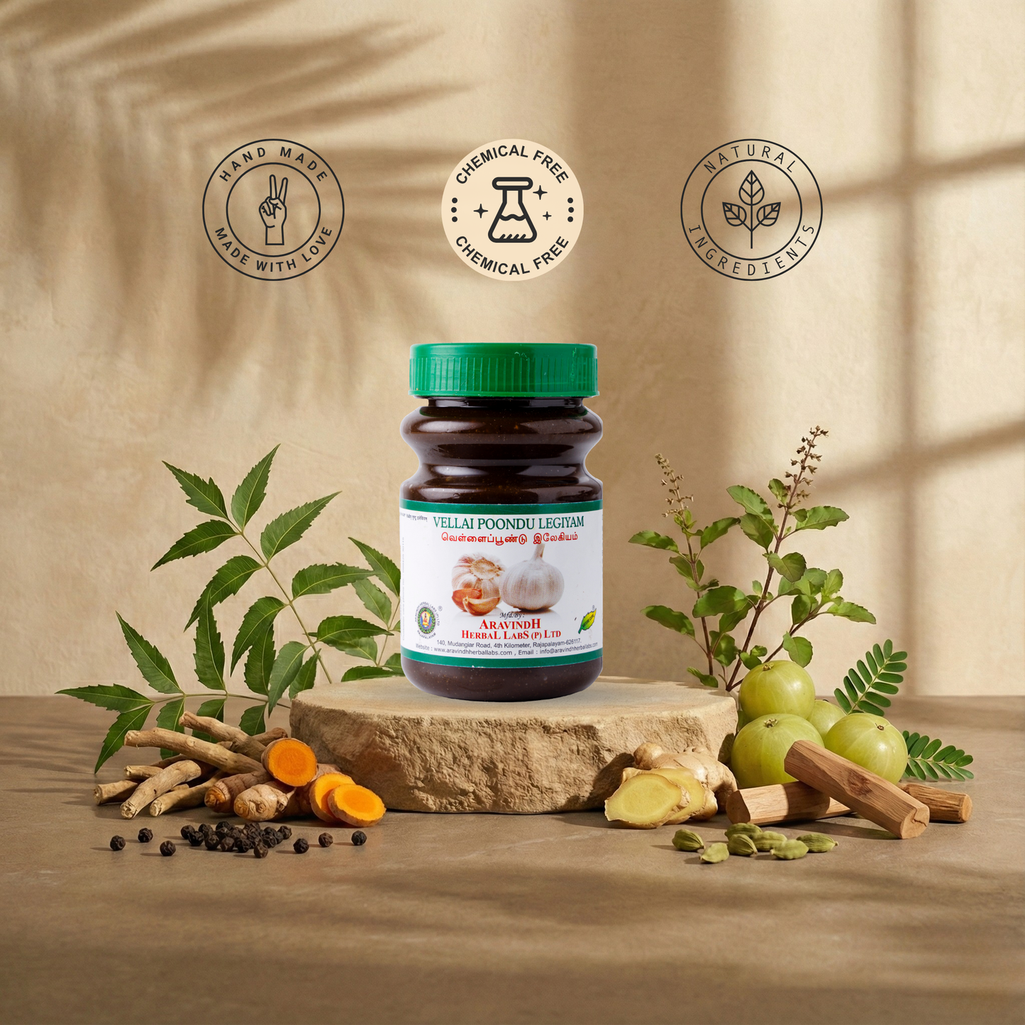 Vellai Poondu Legiyam: Siddha Solution for soothing gastric and Digestive Discomfort