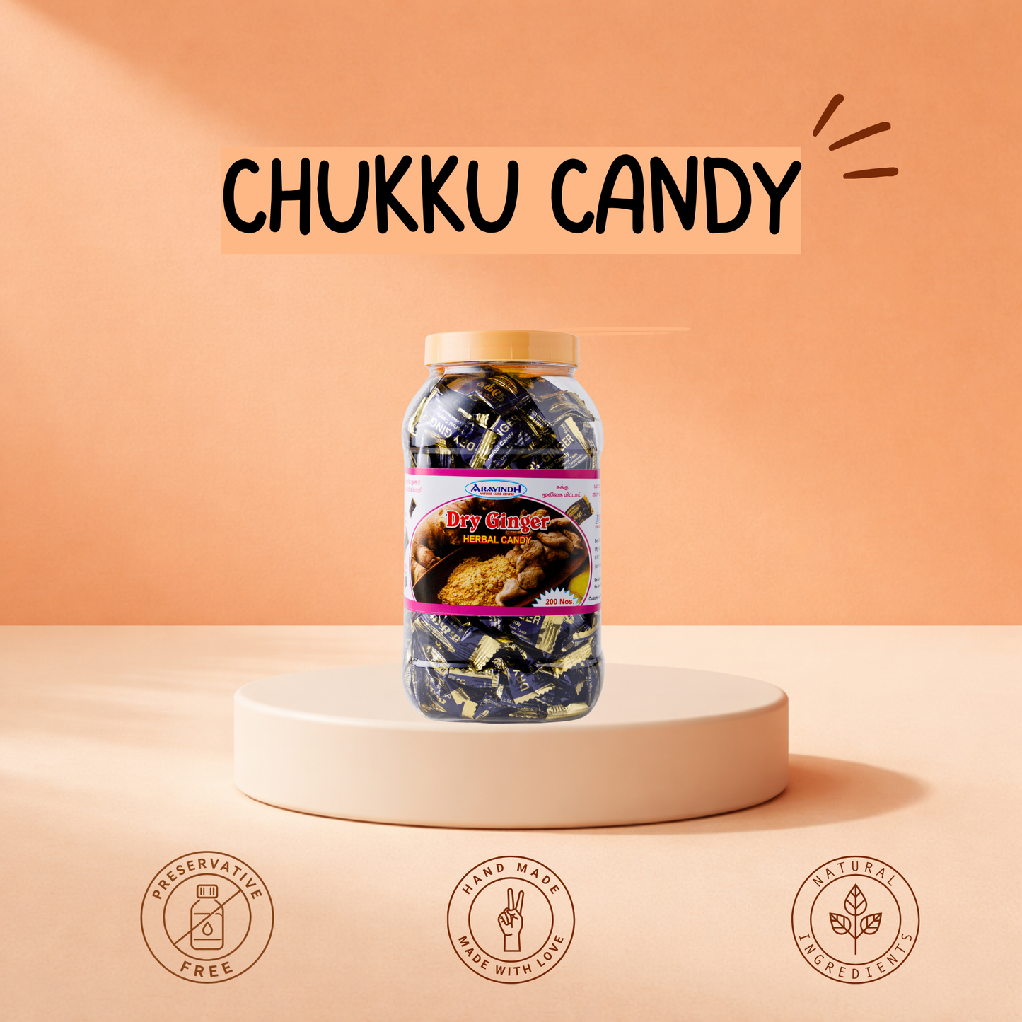 Chukku Candy: Nurturing Respiratory and Digestive Health Naturally - Siddha Remedy