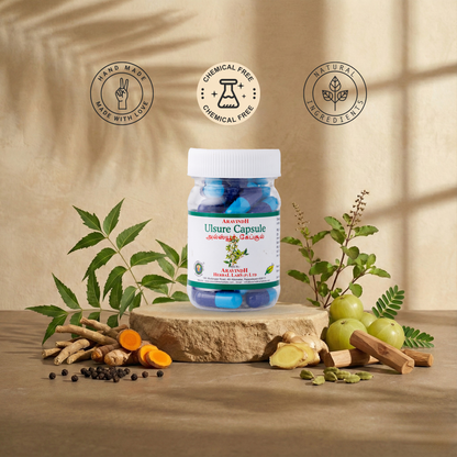 Support Digestive Wellness Naturally with Ulsure Capsules: A Siddha Approach to Digestive Harmony
