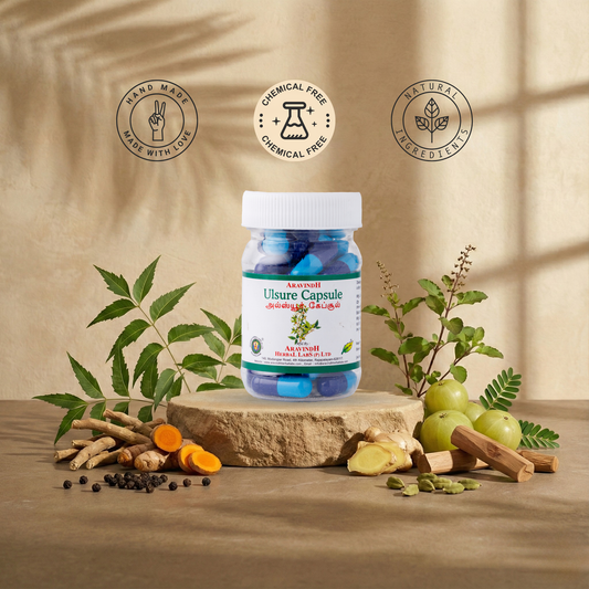 Support Digestive Wellness Naturally with Ulsure Capsules: A Siddha Approach to Digestive Harmony