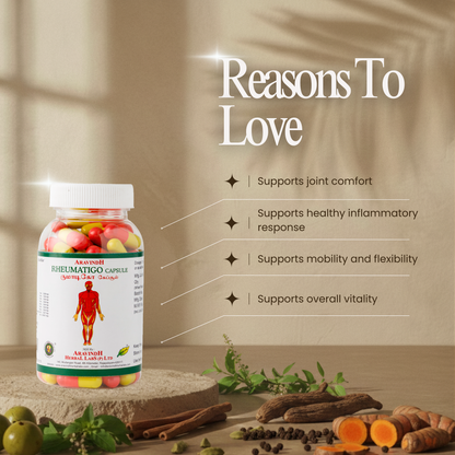 Rheumatigo Capsules: Natural Herbal Support for Joint Comfort