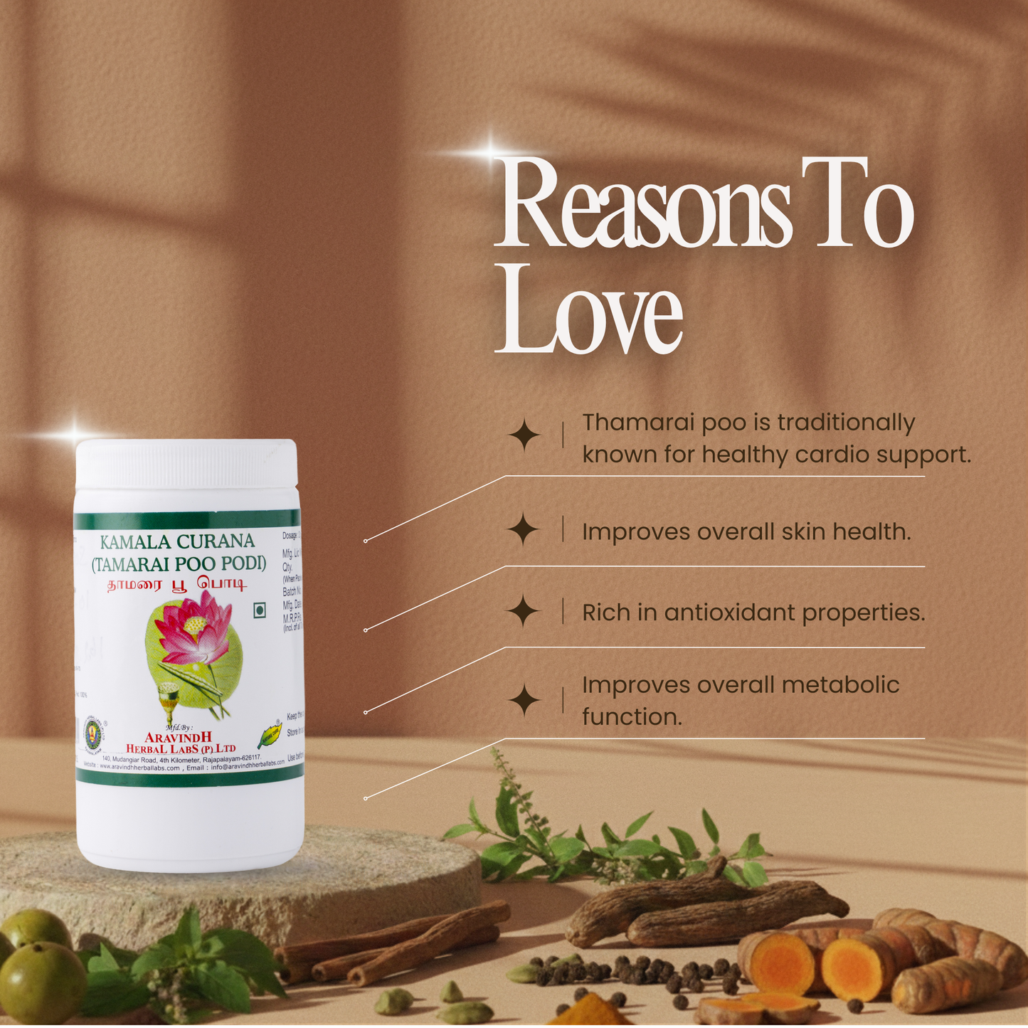 Thamarai Poo Podi: Traditional Herbal Support for Vitality and Everyday Wellness