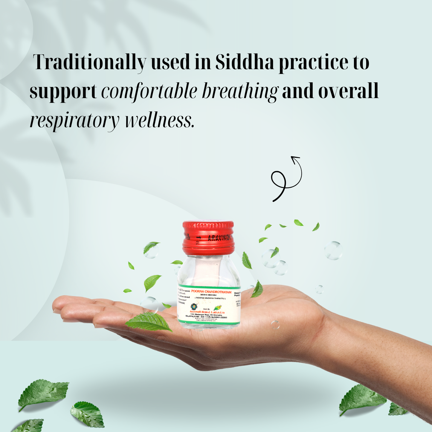 Poorna Chandrodayam: Traditional Siddha Mineral Formulation for Respiratory Wellness and Vitality