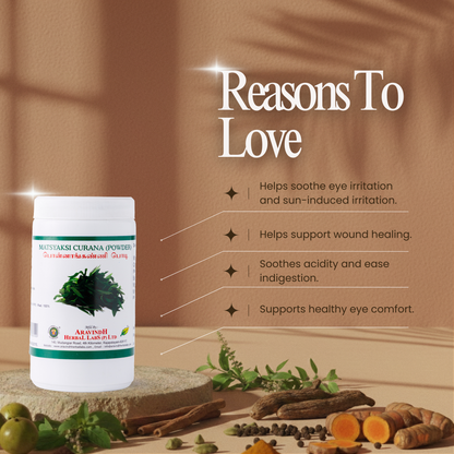 Enhance Your Natural Radiance: Matsyaksi Curana (Ponnangkanni Podi)