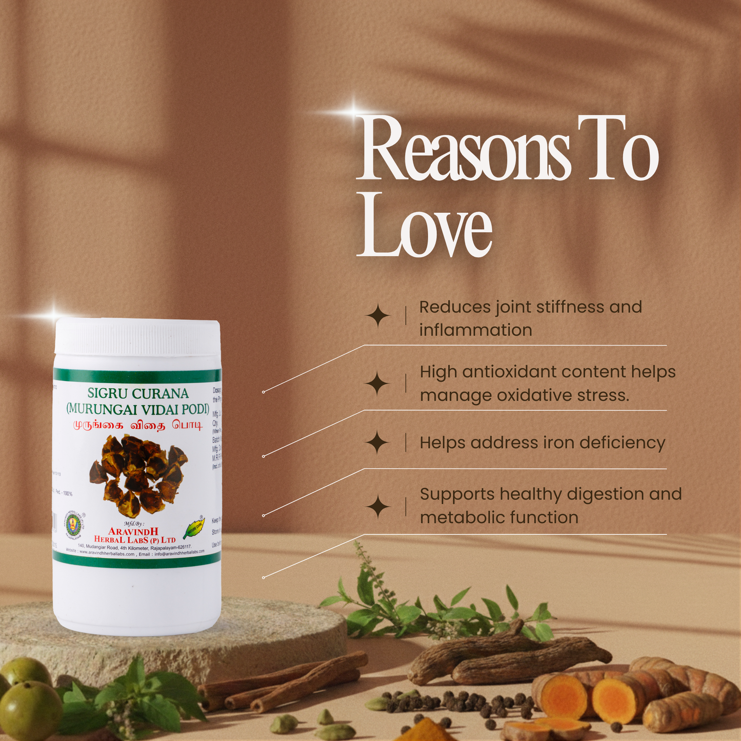 Experience Enhanced Vitality with Murungai Vidai Podi: A Holistic Herbal Solution for Body Strength